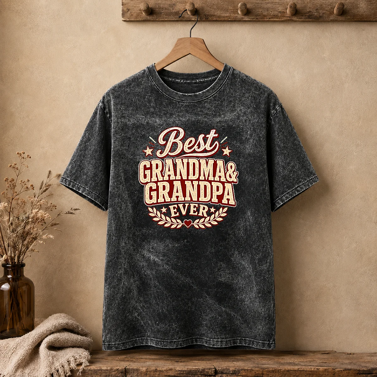 Top Grandparents Day Best Ever Vintage Vector Shirt - Image 9