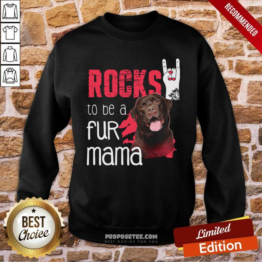 Top Guard Dog Rocks To Be A Fur Mama Shirt - Image 5