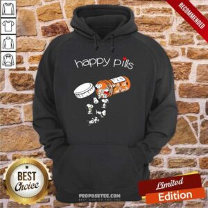 Alternative view of Top Happy Pills Snoopy Shirt