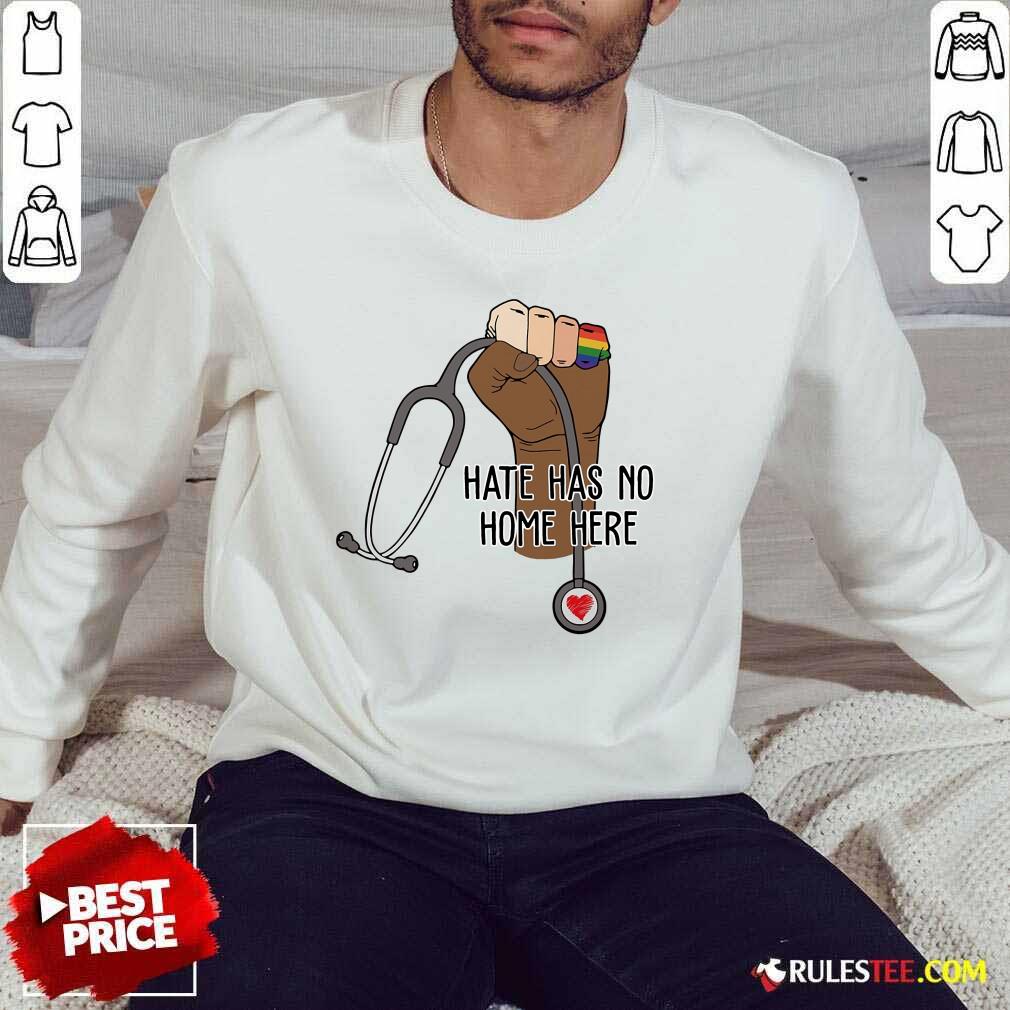 Top Hate Has No Home Here Shirt - Image 5