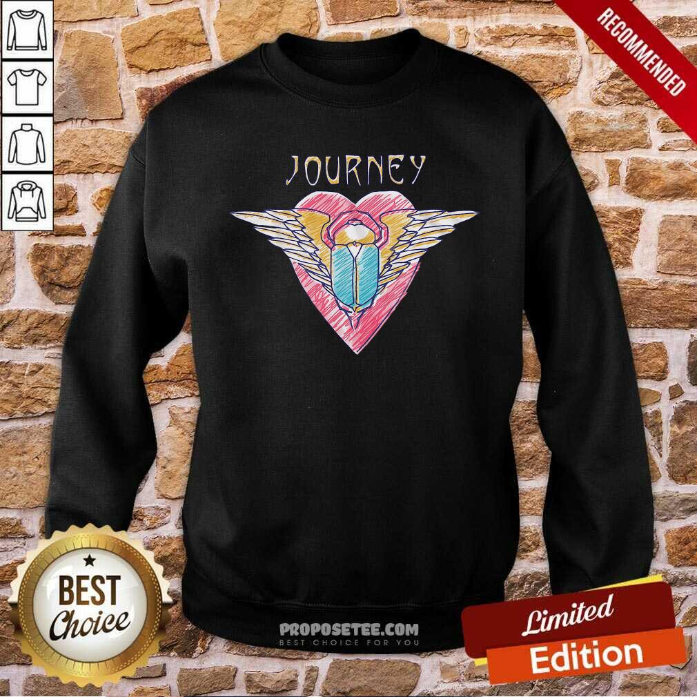 Top Heart Sketch Journey Shirt - Image 5