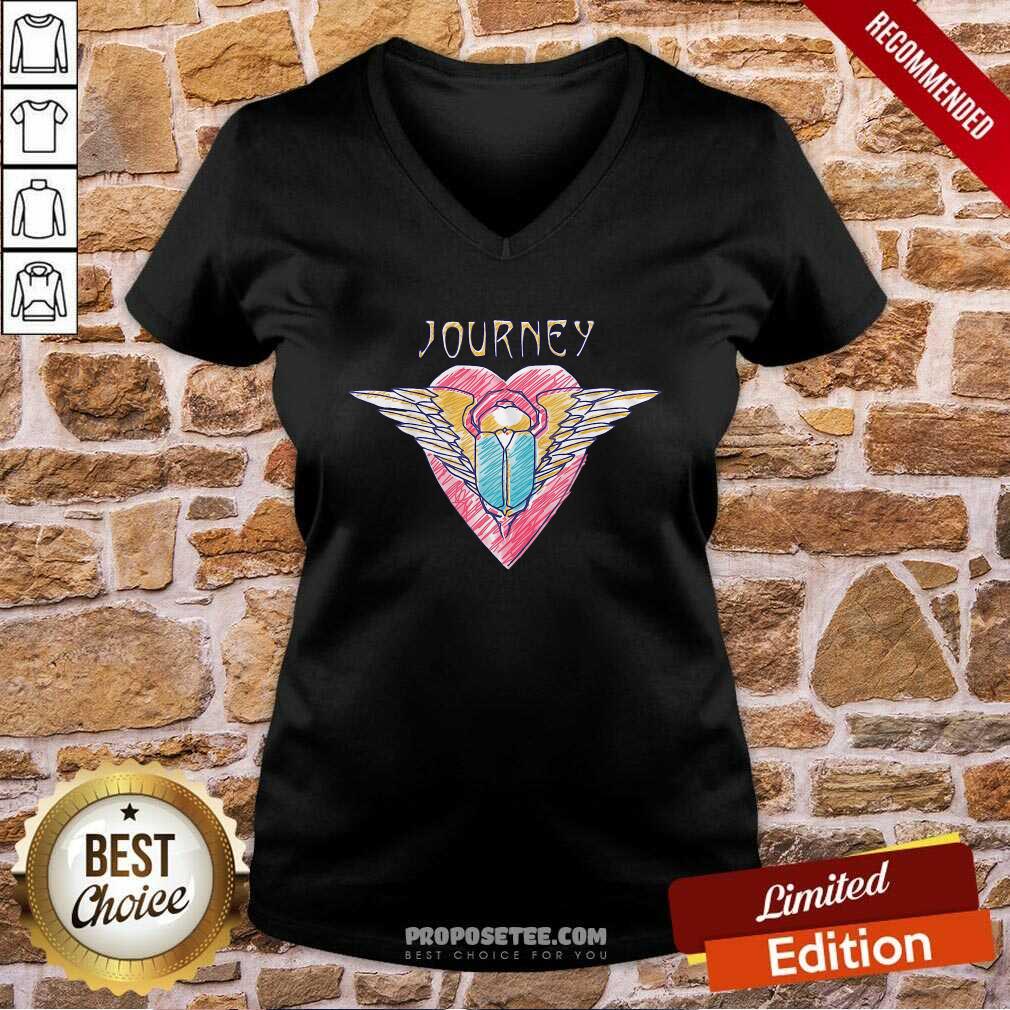 Top Heart Sketch Journey Shirt - Image 3