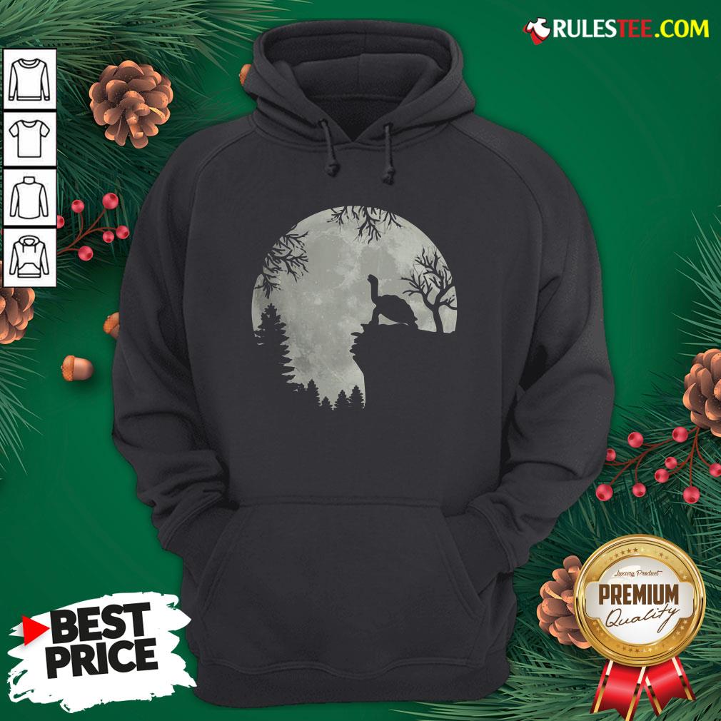 Top Howling Turtle The Moon Shirt - Image 3