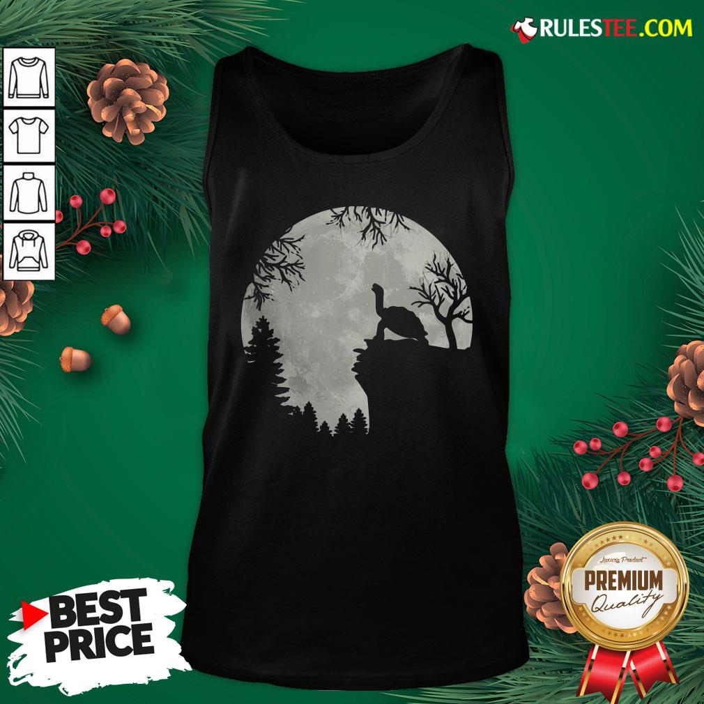 Top Howling Turtle The Moon Shirt - Image 5