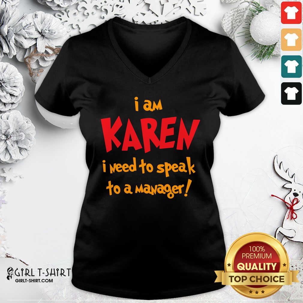 Top I Am Karen I Need To Speak To Manager Halloween Costume Shirt - Image 2