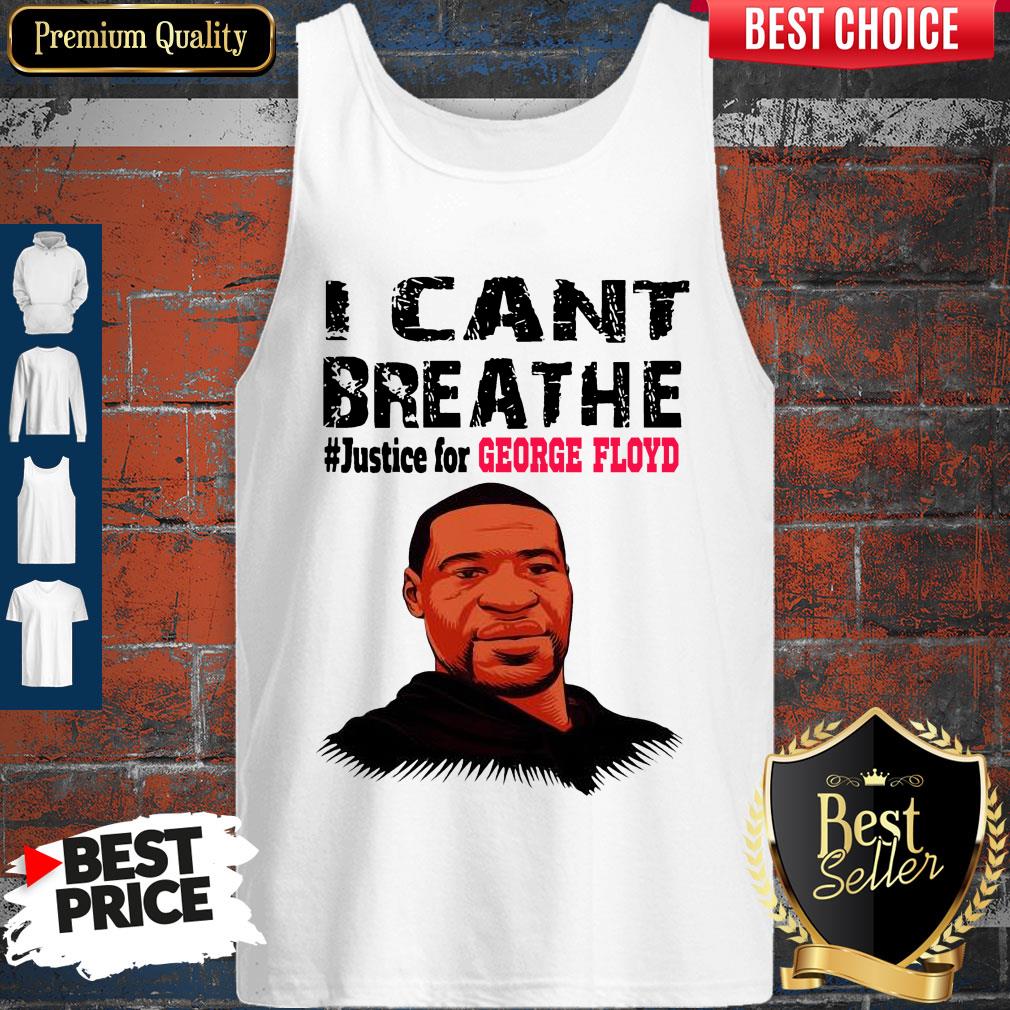 Top I Can’t Breathe Justice For George Floyd Tshirt - Image 3