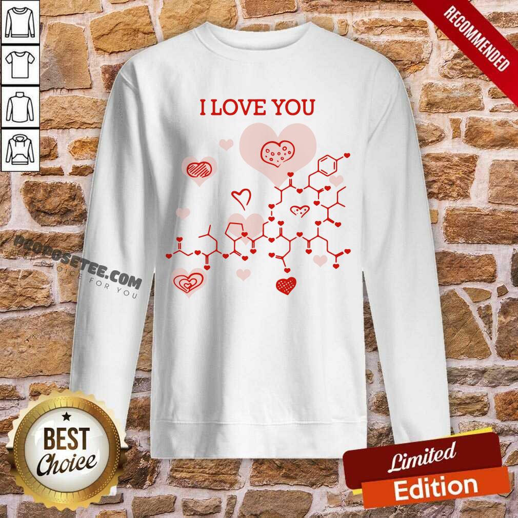 Top I Love You Oxytocin Hormone Shirt - Image 5
