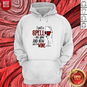 Alternative view of Top I Put A Spell On You And Now You’re Wine Shirt
