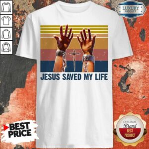 Top Jesus Saved My Life Vintage Retro Shirt