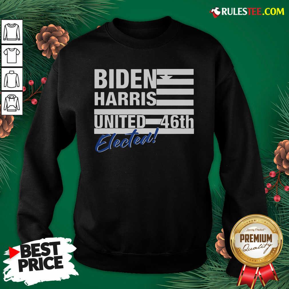 Top Joe Biden Kamala Harris 2020 United 46th President Usa Elected Shirt - Image 5