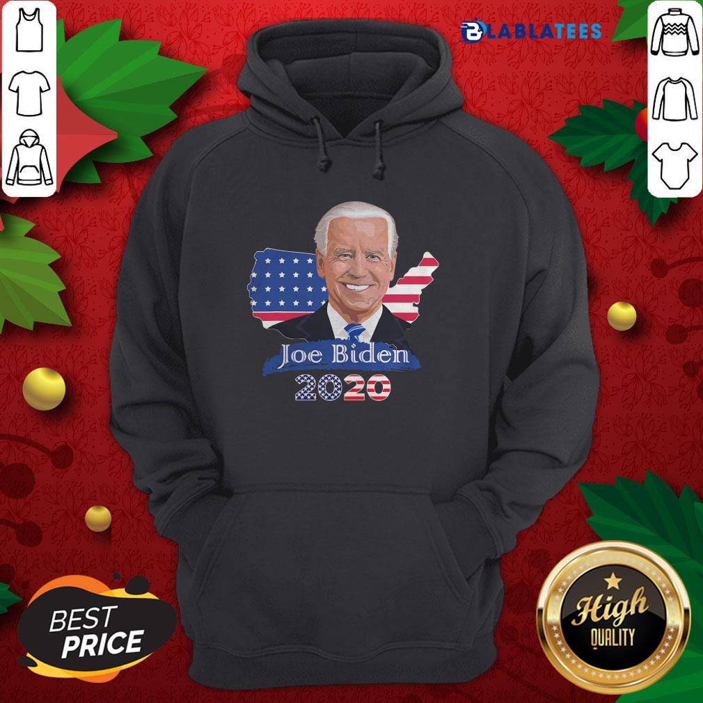 Top Joe Biden President 2020 American Flag Shirt - Image 2