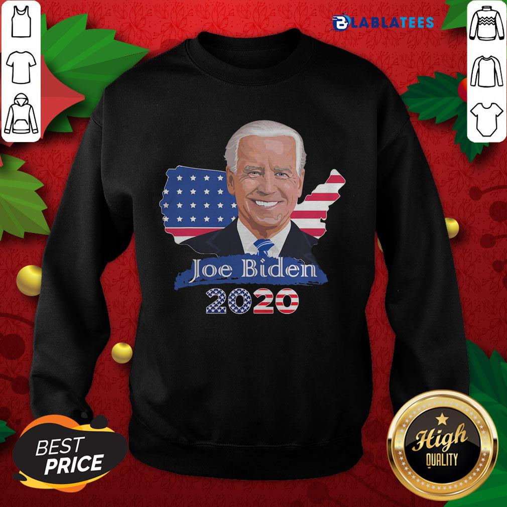 Top Joe Biden President 2020 American Flag Shirt - Image 5
