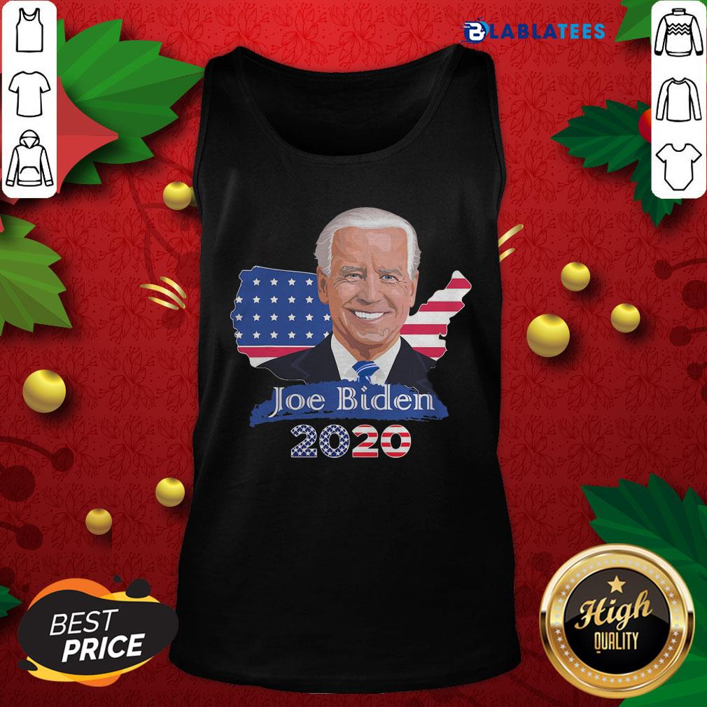 Top Joe Biden President 2020 American Flag Shirt - Image 4