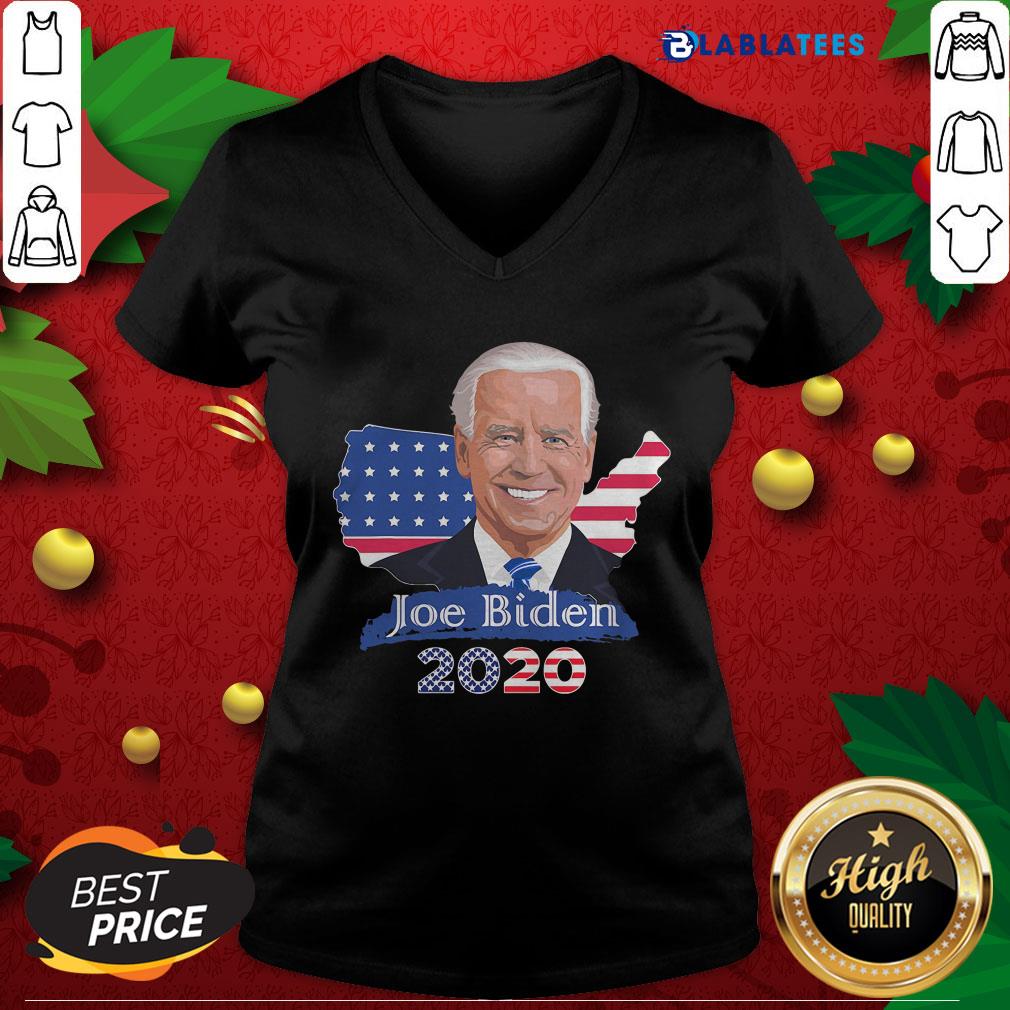 Top Joe Biden President 2020 American Flag Shirt - Image 3