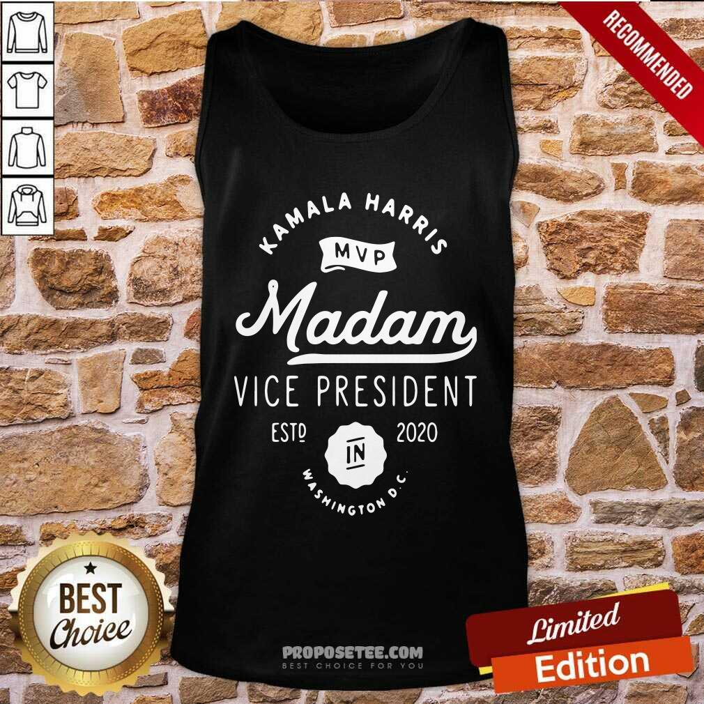 Top Kamala Harris Mvp Madam Vice President Biden Harris 2020 In Washington Shirt - Image 4