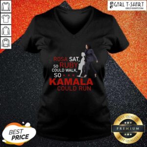 Alternative view of Top Kamala Harris Rosa Sat Ruby Walk First Female Vice President Shirt