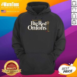 Alternative view of Top Kansas City’s Big Red Onions Shotgun On 3th And Inches Shirt