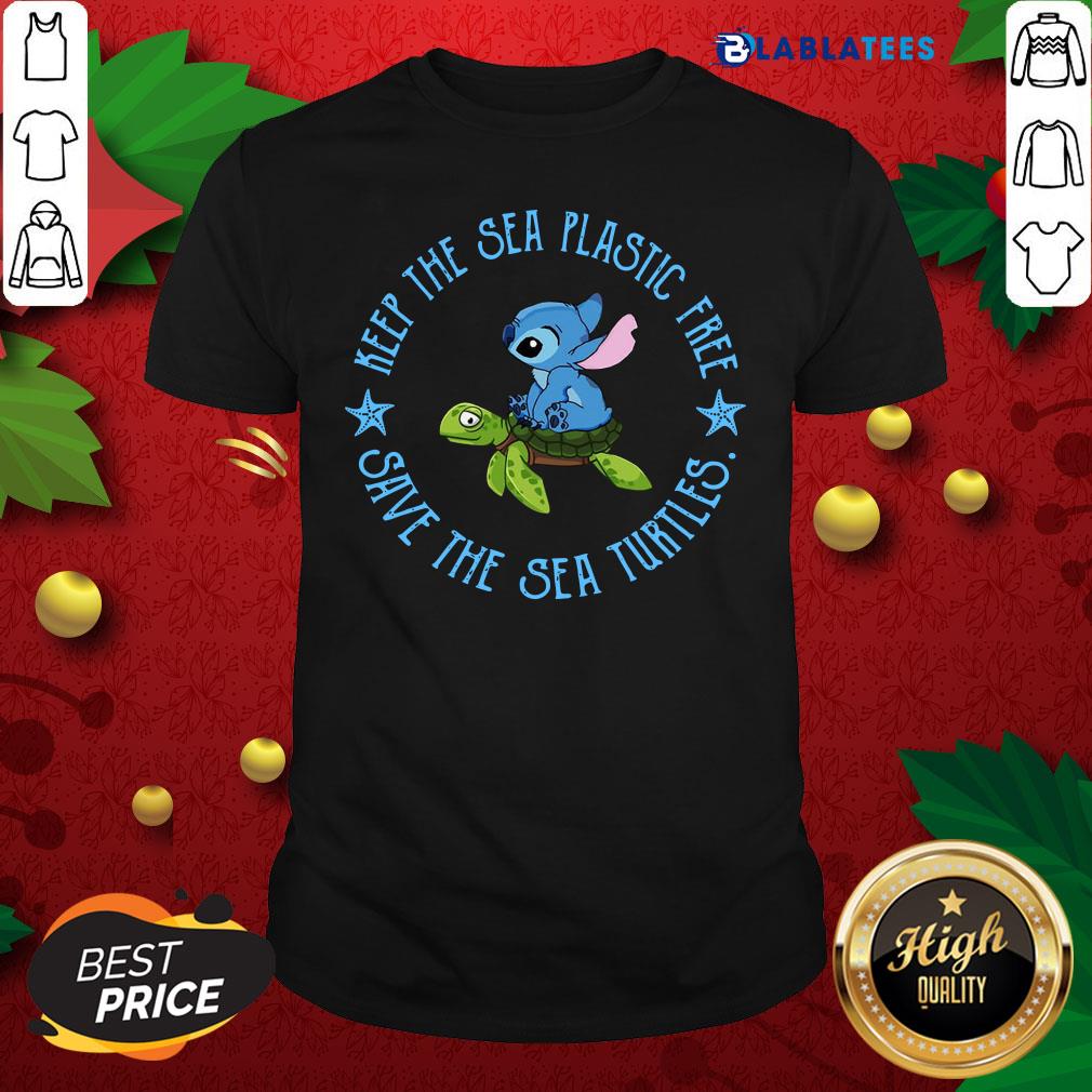 Top Keep The Sea Plastic Free Save The Sea Turties Shirt