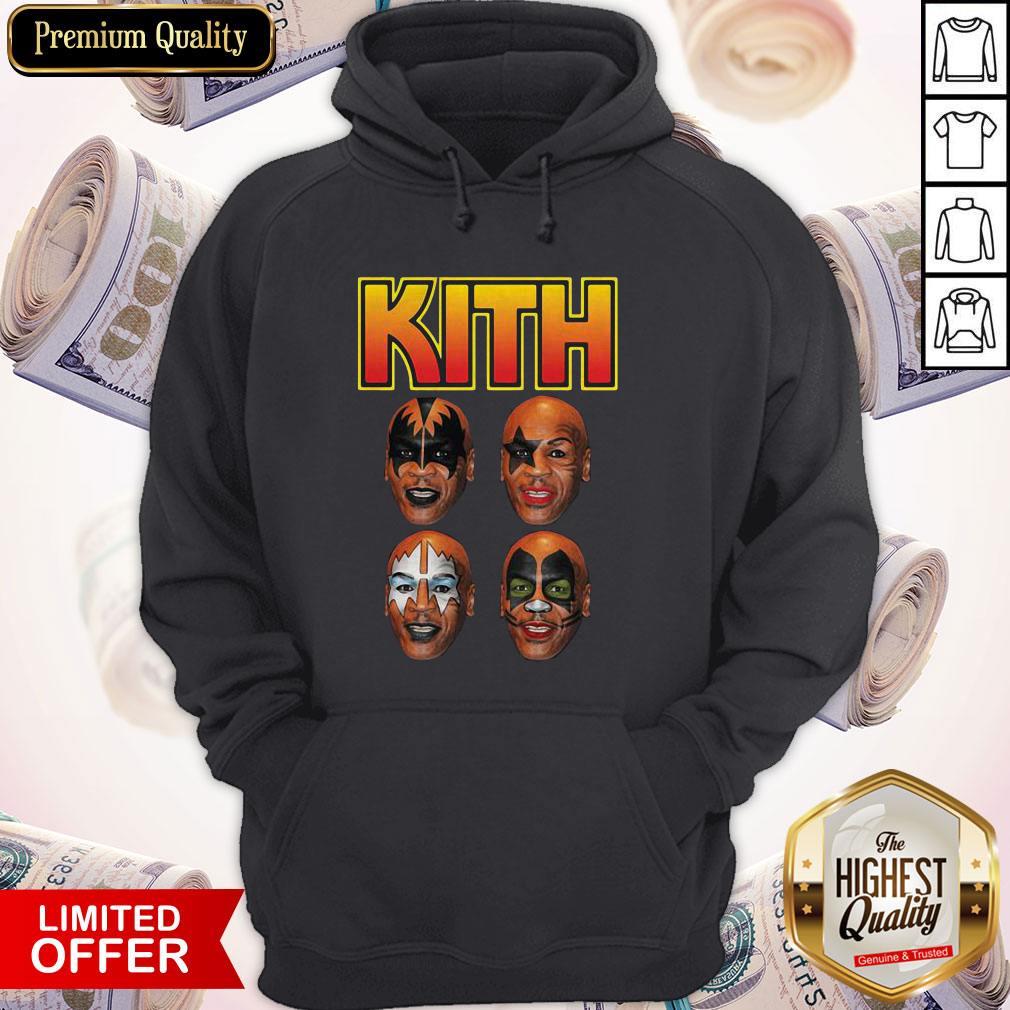 Top Kith Kiss Rock Mike Tyson Shirt - Image 5