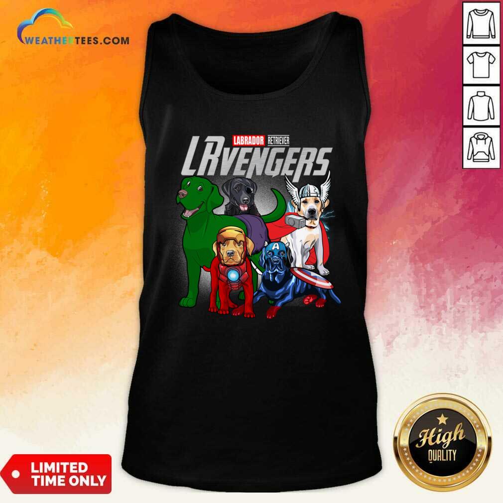 Top Labrador Retriever Marvel Avengers LRvengers Shirt - Image 3