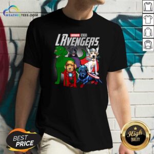 Alternative view of Top Labrador Retriever Marvel Avengers LRvengers Shirt