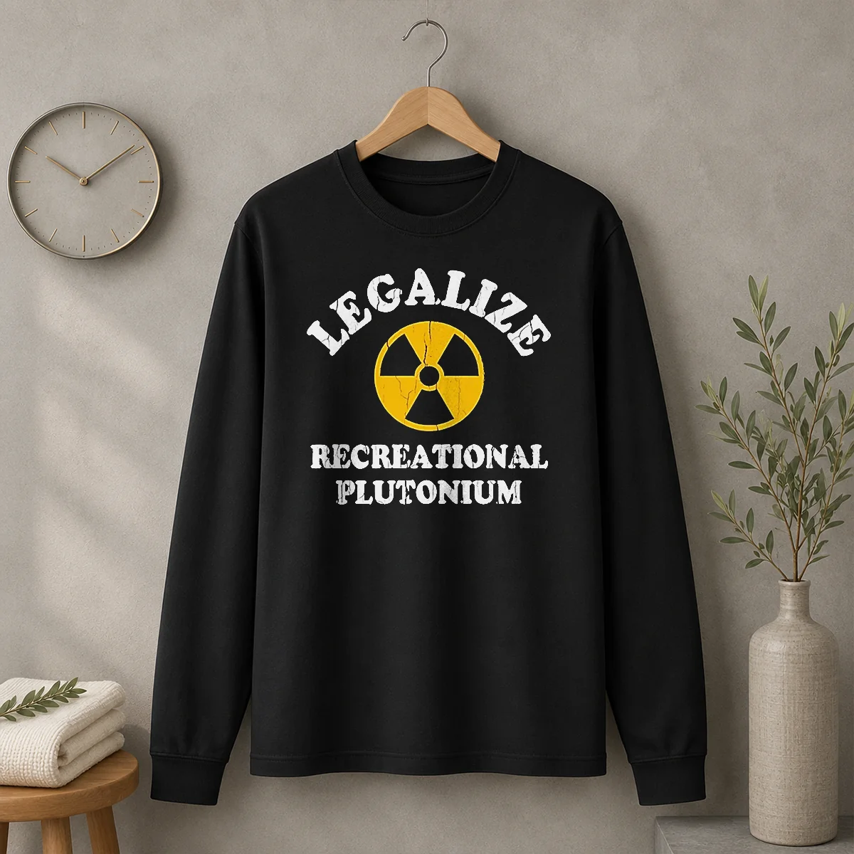 Top Legalize Recreational Plutonium Radiation Symbol Parody Shirt - Image 6