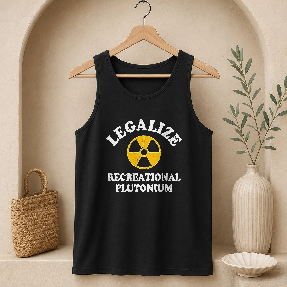 Top Legalize Recreational Plutonium Radiation Symbol Parody Shirt - Image 3