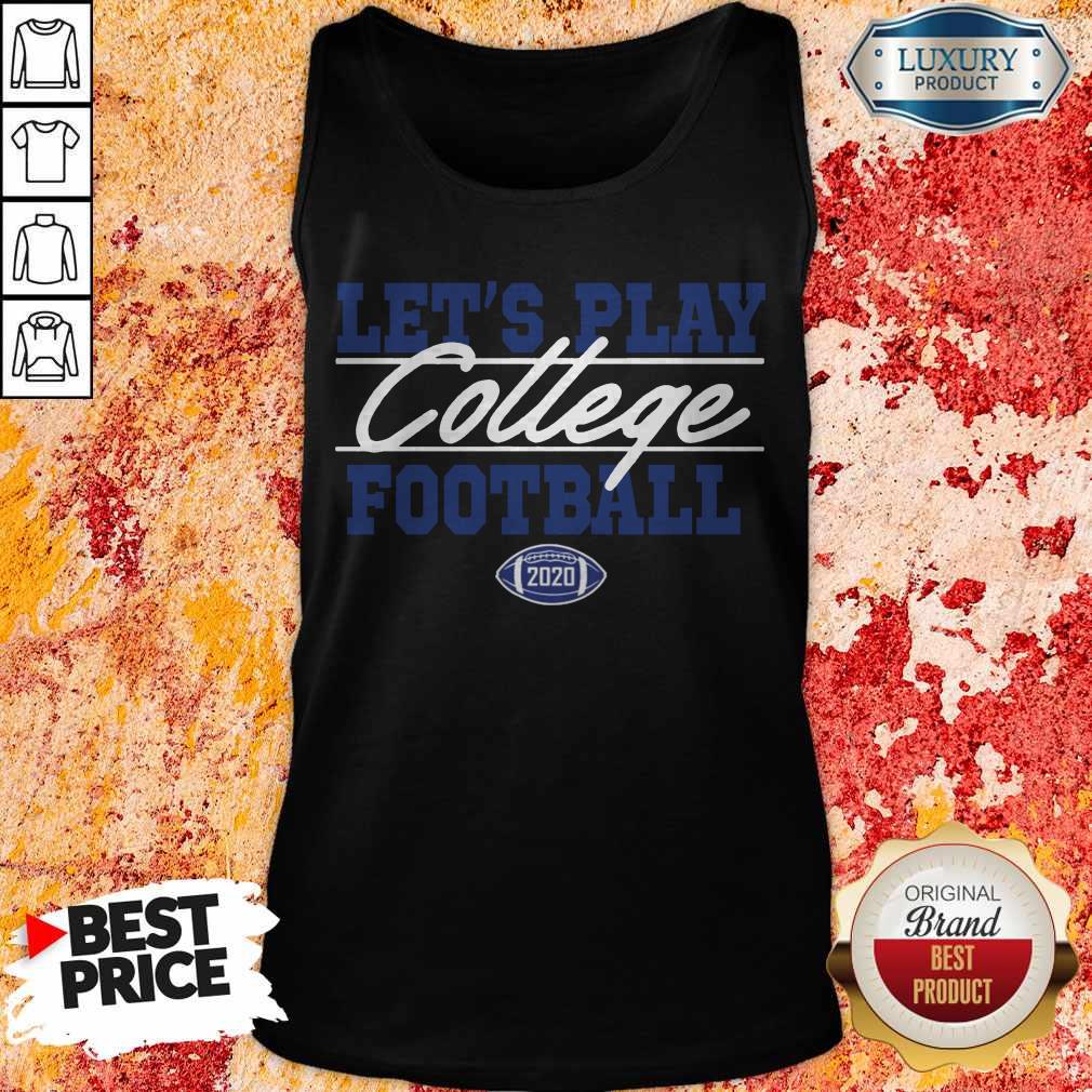 Top Let’s Play College Football 2020 Shirt - Image 3