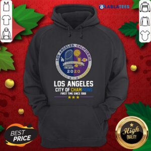 Alternative view of Top Los Angeles Dodgers And Los Angeles Lakers California City Of Champions First Time Since 1988 Shirt