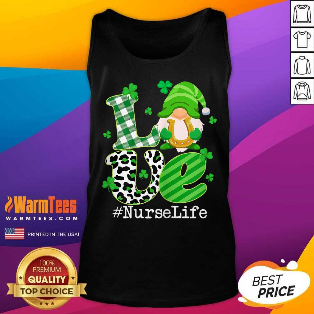 Top Love Lucky Nurse Life St Patricks Day Shirt - Image 4