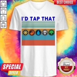 Alternative view of Top Magic The Gathering I’d Tap That Vintage Shirt