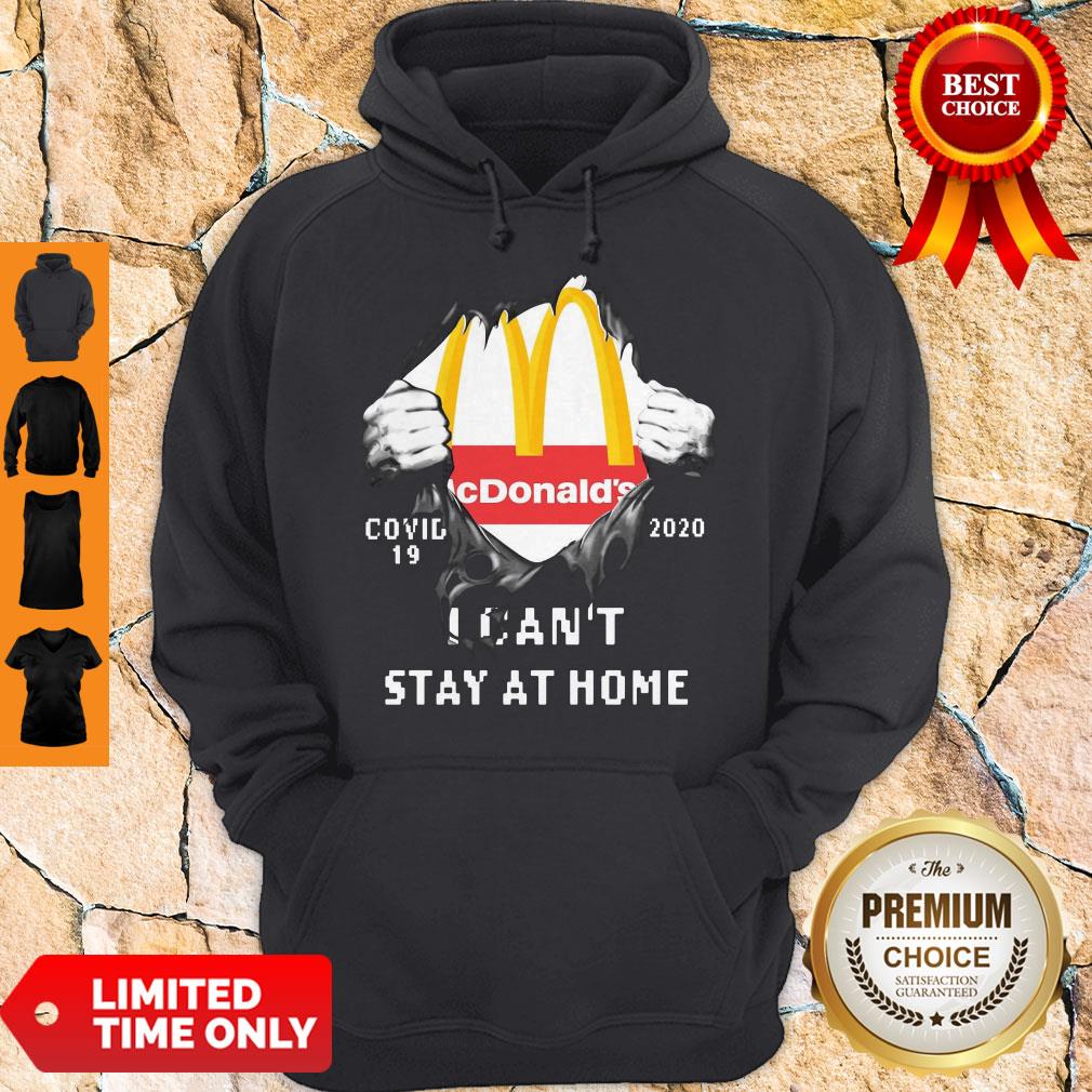 Top McDonald's Covid-19 2020 I Can't Stay At Home Shirt - Image 2