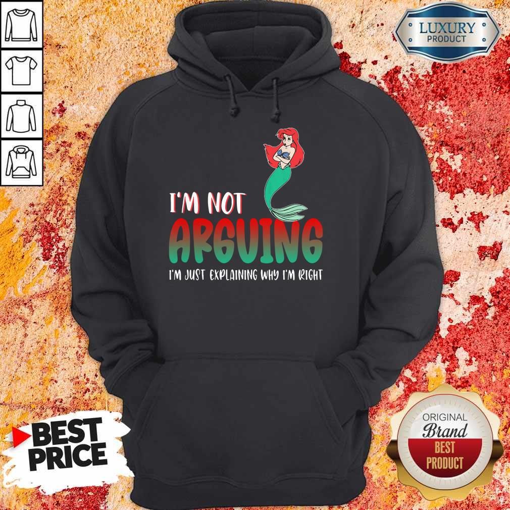 Top Mermaid I’m Not Arguing Im Just Explaining Why I’m Right shirt - Image 5