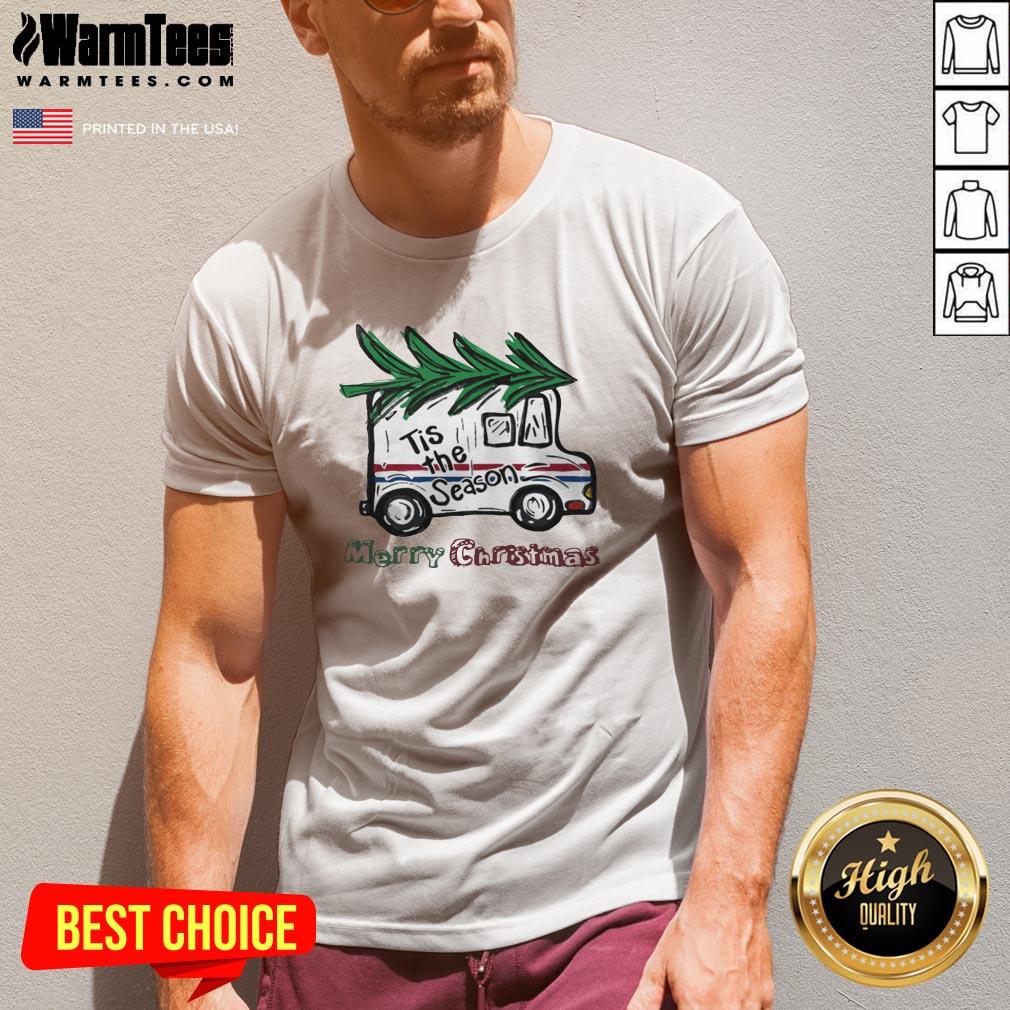 Top Merry Christmas Tis The Season Shirt - Image 2