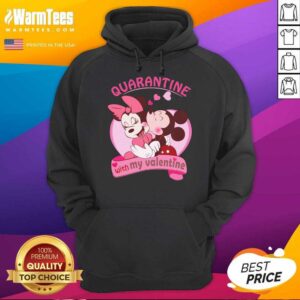 Alternative view of Top Mickey And Minnie Mouse Quarantine With My Valentine Shirt