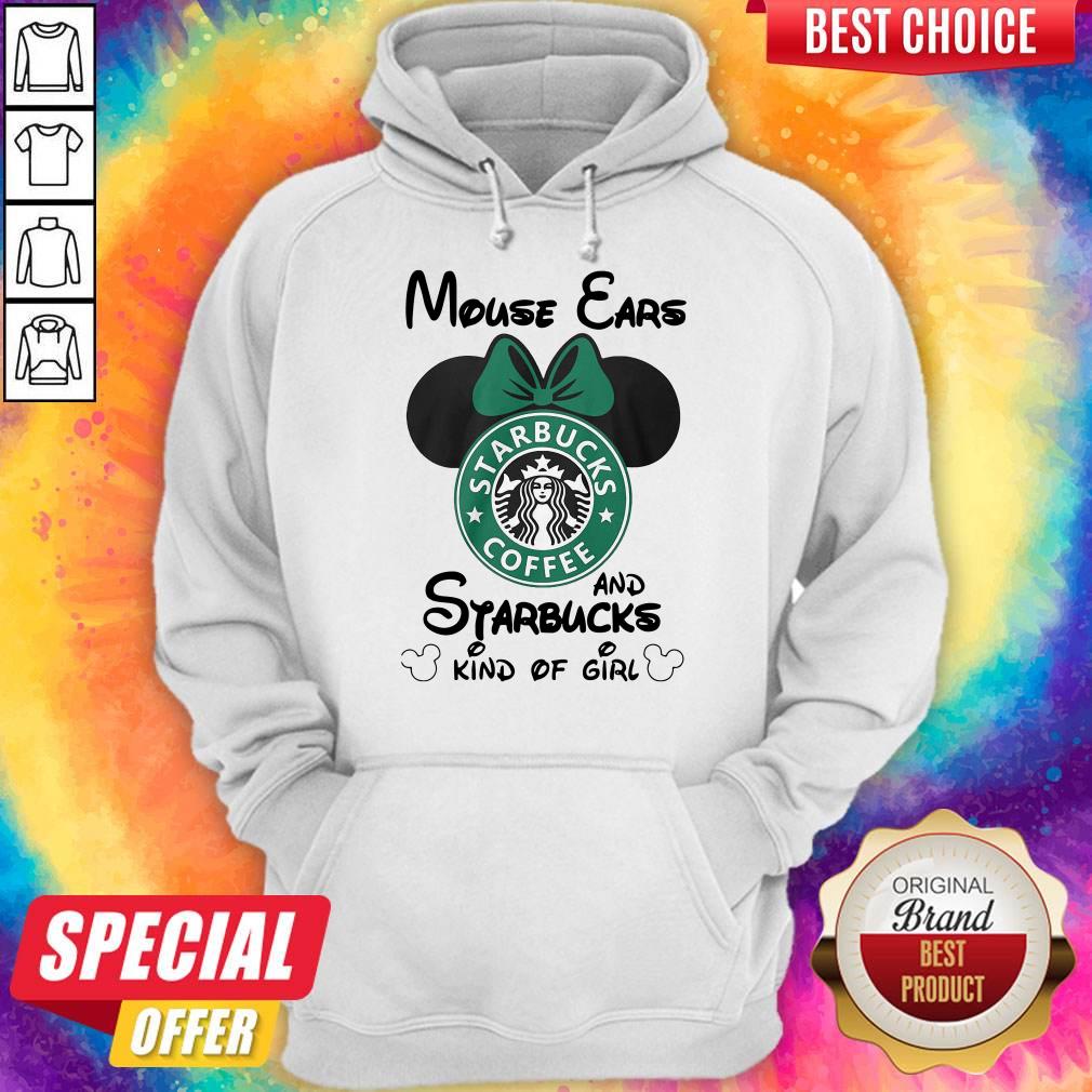 Top Mouse Ears And Starbucks Kind Of Girl Shirt - Image 5