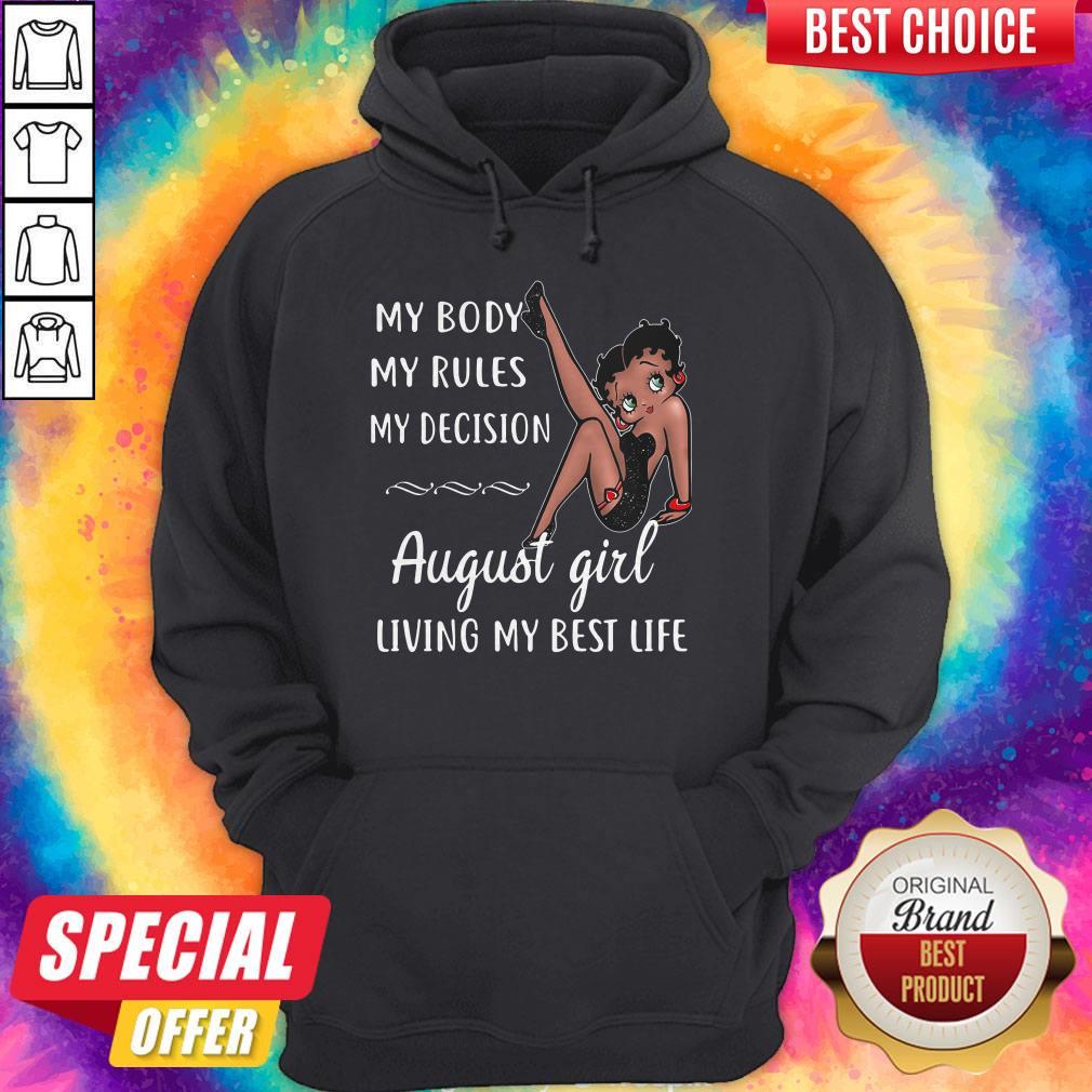 Top My Body My Rules My Decision April Girl Living My Best Life Lady Shirt - Image 5