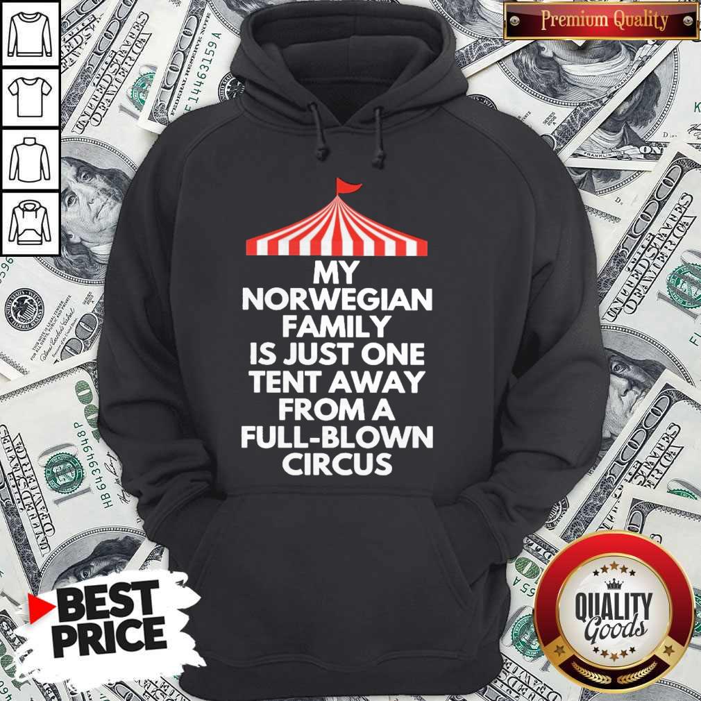 Top My Norwegian Family Is Just One Tent Away From A Full Blown Circus Shirt - Image 5