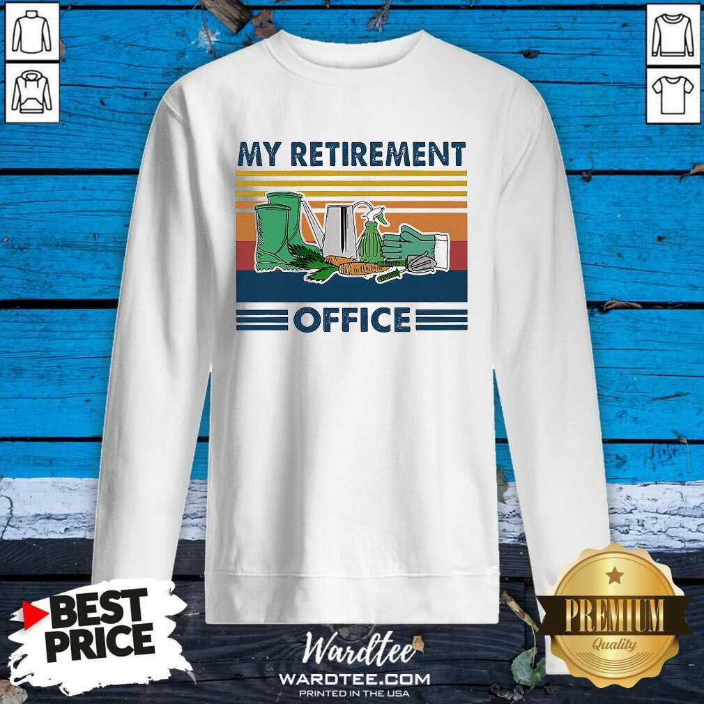 Top My Retirement Office Vintage Shirt - Image 3