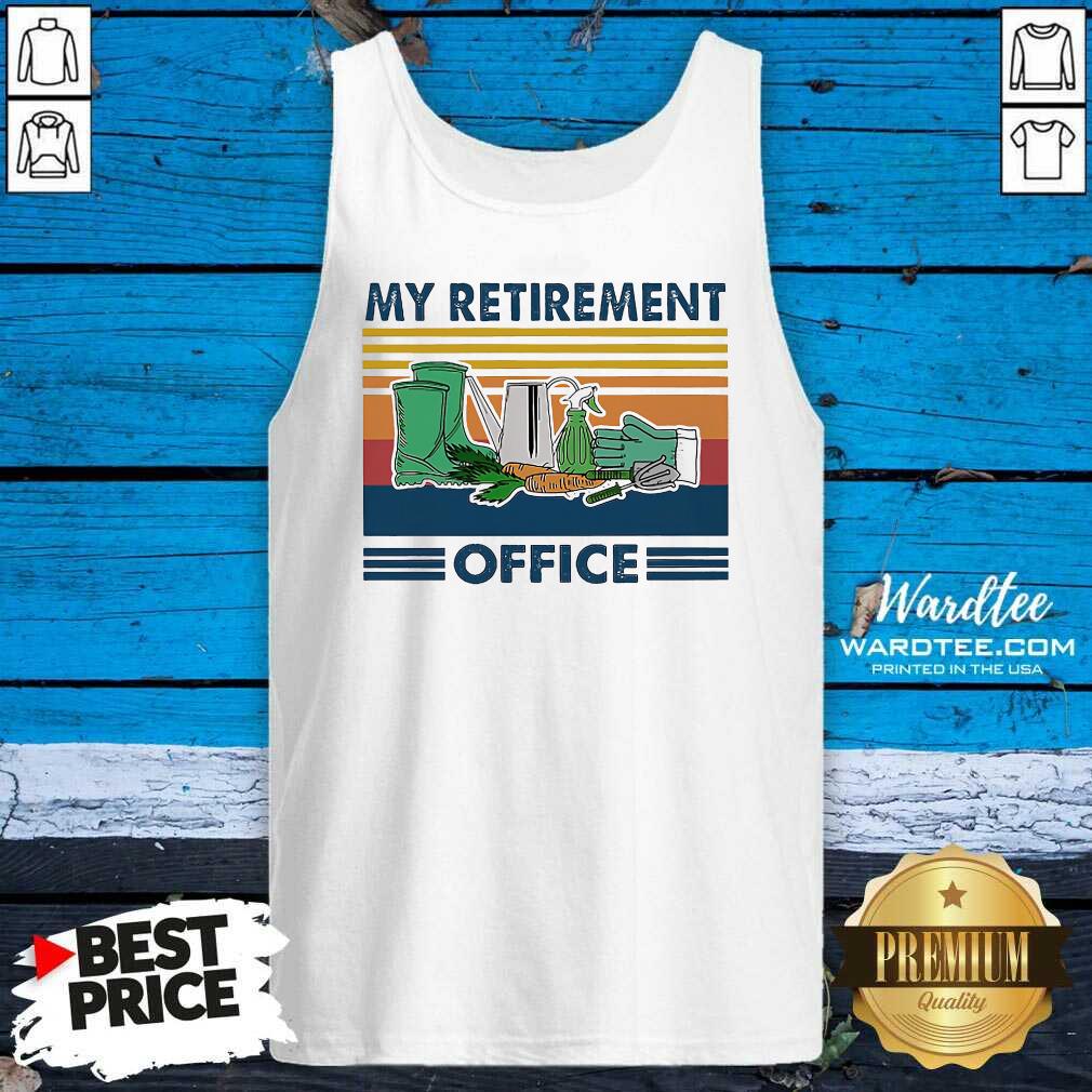 Top My Retirement Office Vintage Shirt - Image 4