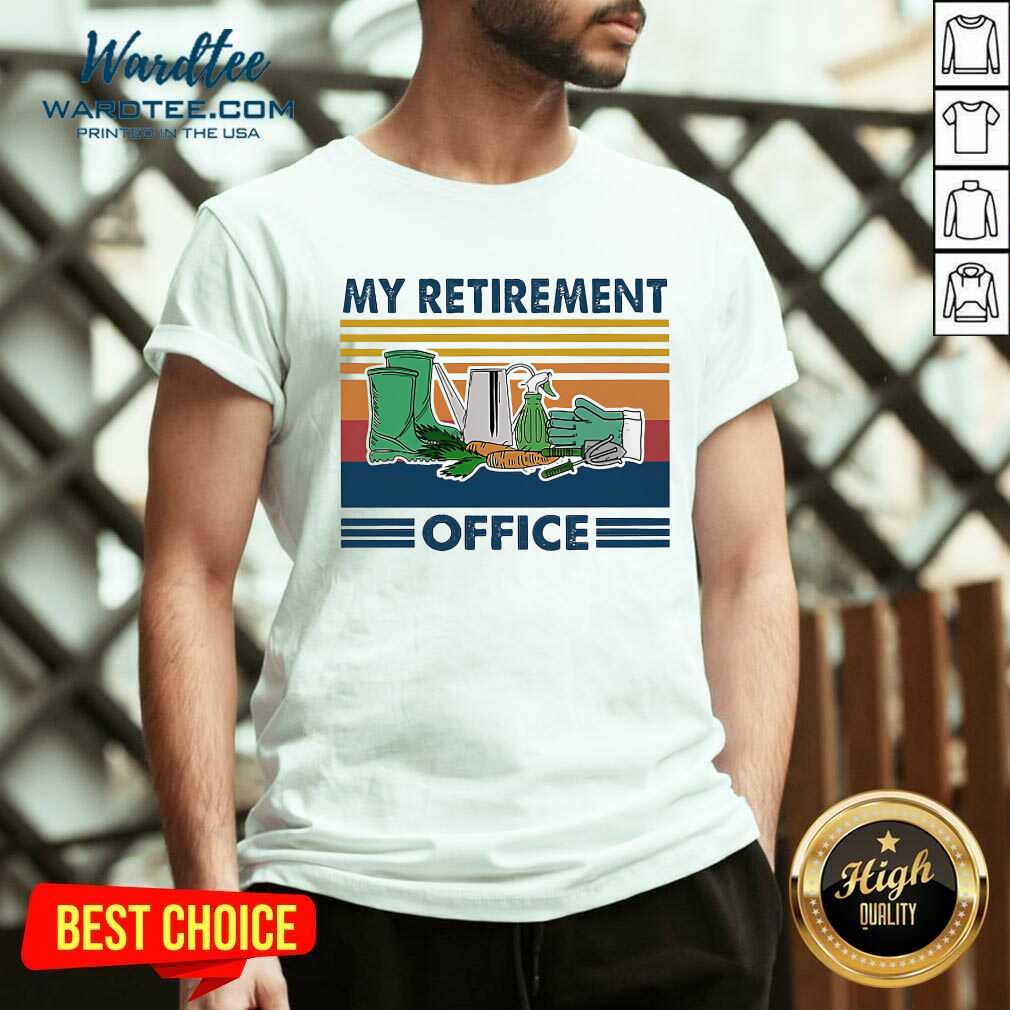 Top My Retirement Office Vintage Shirt - Image 5