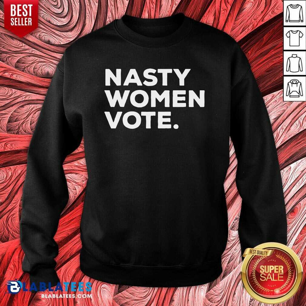 Top Nasty Women Vote Kamala Harris President Biden Shirt - Image 4