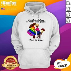 Alternative view of Top No Matter What Age No Matter What Gender Love Is Love Shirt
