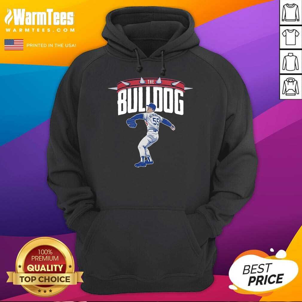 Top Orel Hershiser The Bulldog 55 Shirt - Image 5