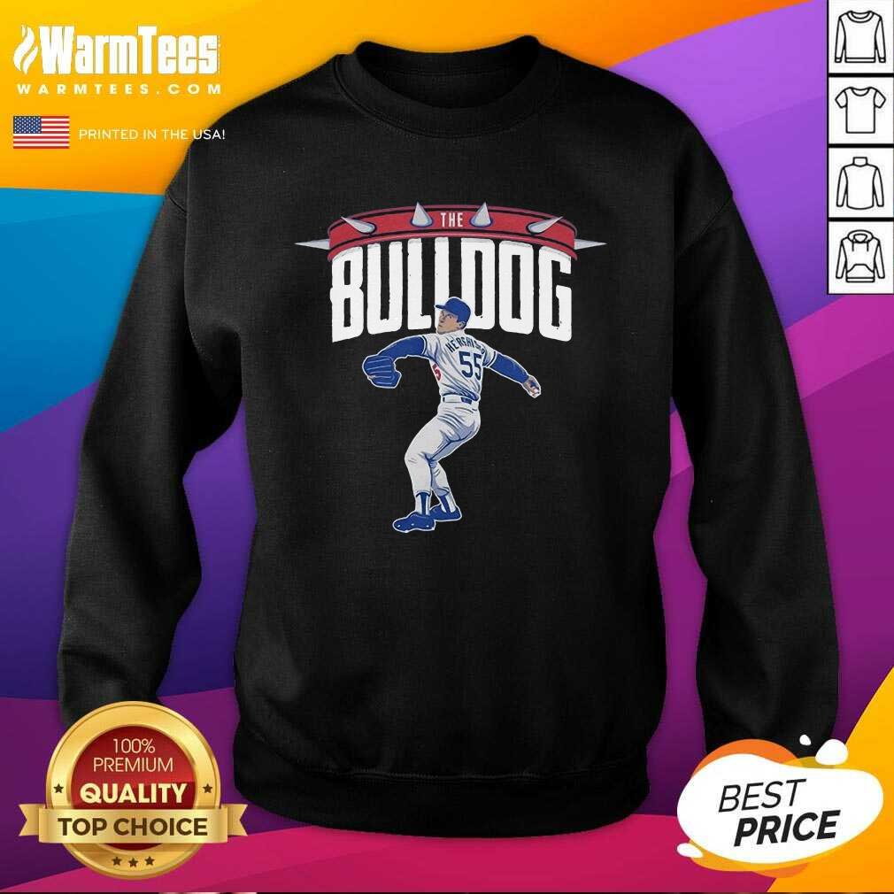 Top Orel Hershiser The Bulldog 55 Shirt - Image 4