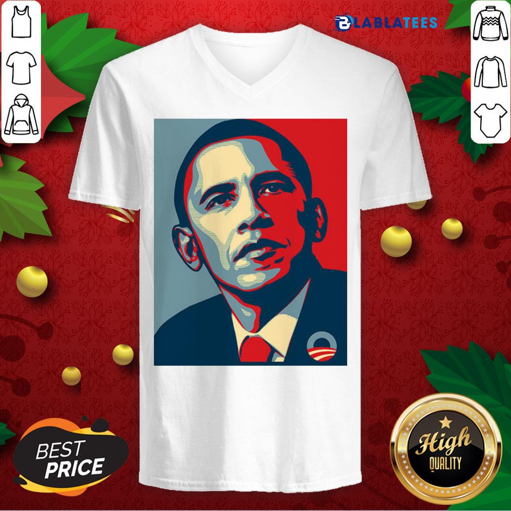 Top Original 2008 Obama Campaign OBEY Shirt - Image 4