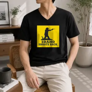 Alternative view of Top Original Idaho Shoots Back Shirt