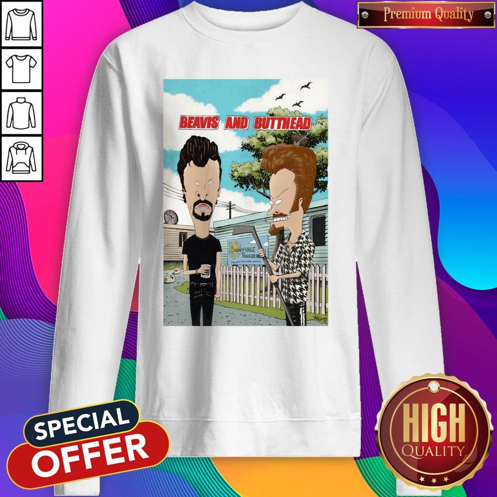 Top Original Sunnyvale Trailer Park Beavis And Butthead Shirt - Image 5