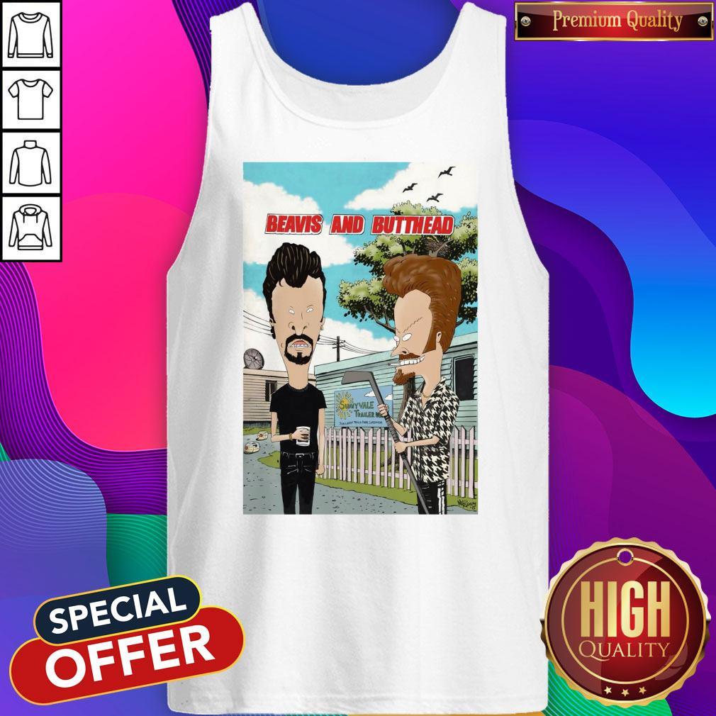 Top Original Sunnyvale Trailer Park Beavis And Butthead Shirt - Image 4