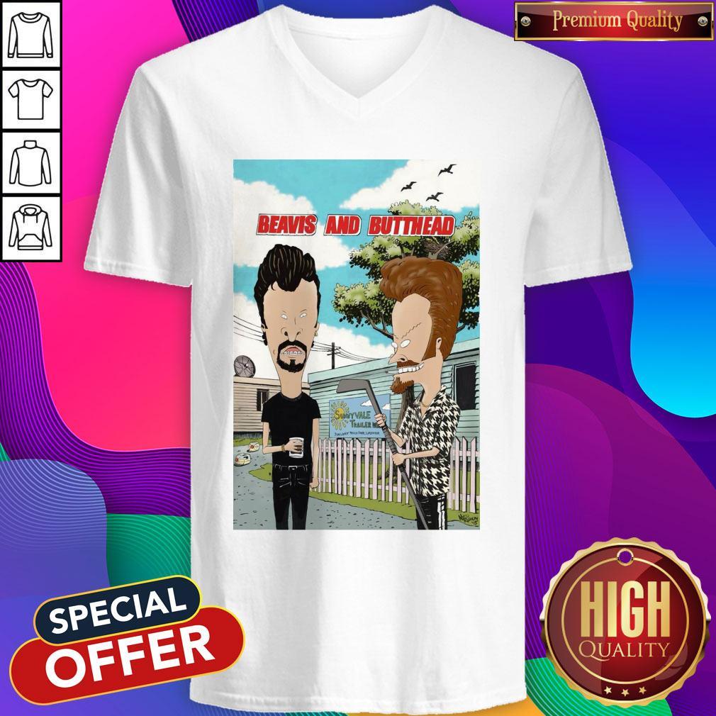 Top Original Sunnyvale Trailer Park Beavis And Butthead Shirt - Image 3